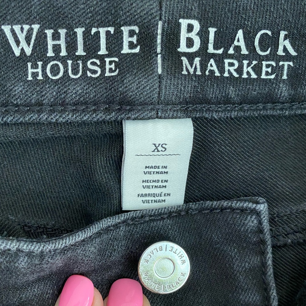 White House Black Market black jeans, size XS
